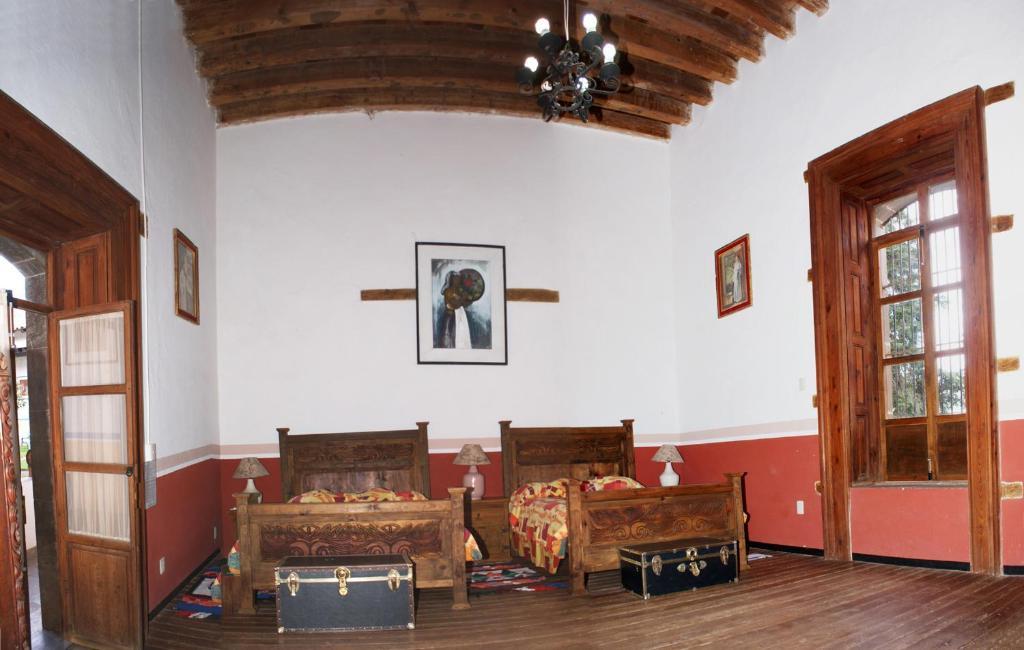 Hotel Monumento Hacienda Amoltepec Zacatlan Ruang foto