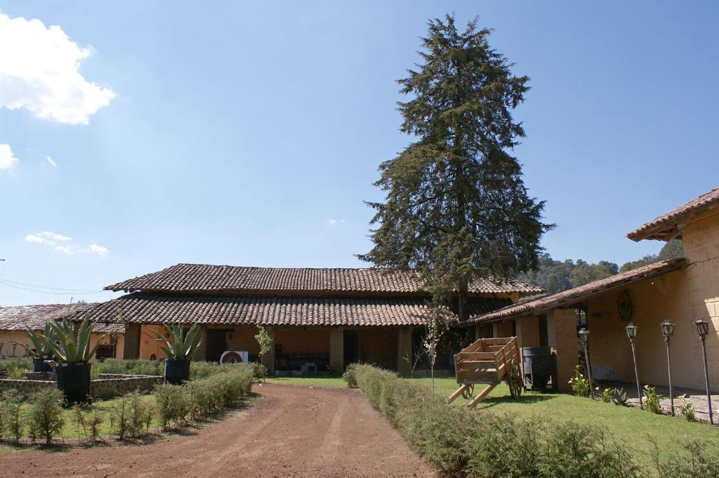 Hotel Monumento Hacienda Amoltepec Zacatlan Bagian luar foto