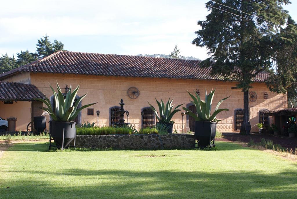 Hotel Monumento Hacienda Amoltepec Zacatlan Bagian luar foto
