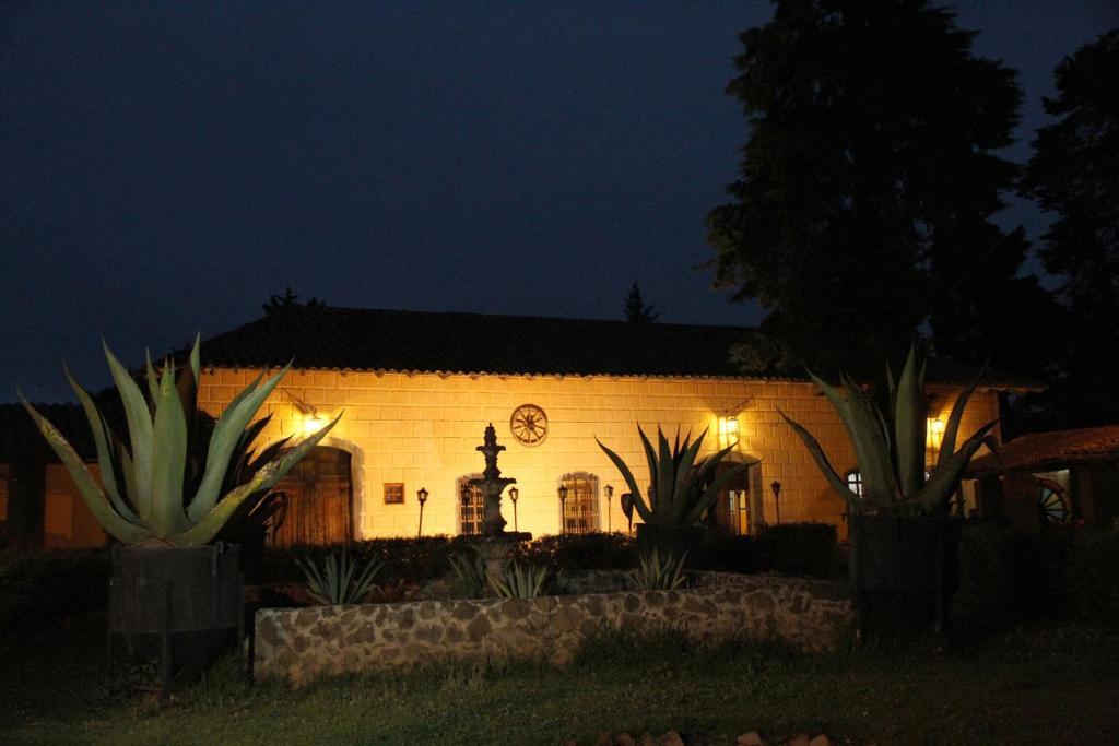 Hotel Monumento Hacienda Amoltepec Zacatlan Bagian luar foto